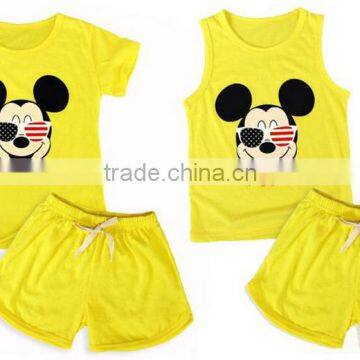 custom casual summer kids clothes girls dress children clothing little girls cotton summer dresses