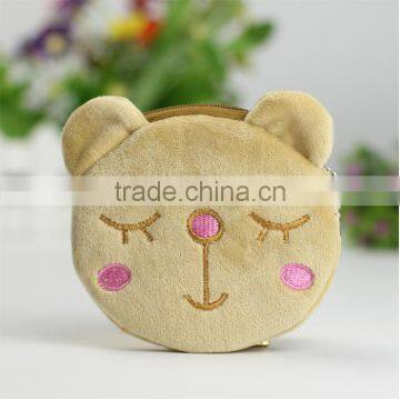 S16222A Samll Round Cute Pattern Kids Coin Purse With Zipper photo-2