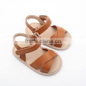 Guangzhou Leather Toddler Kids Girls Sandals Shoes Factory photo-5