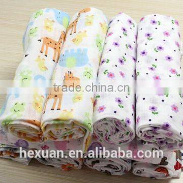 Many Designs You Can Choose ,Soft Wholesale Modern Design Baby Muslin Swaddle Blanket photo-2