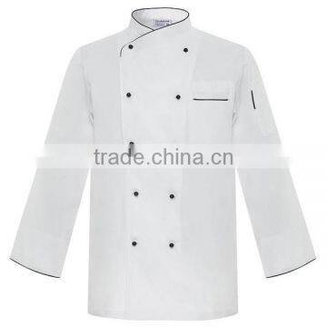 Black Double Breasted Executive Chef Uniform