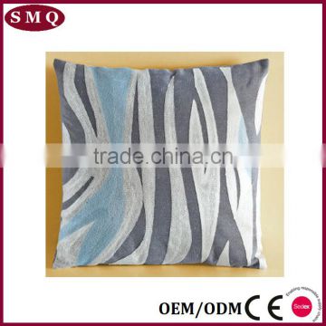 wave embroidery design car back cushion cover