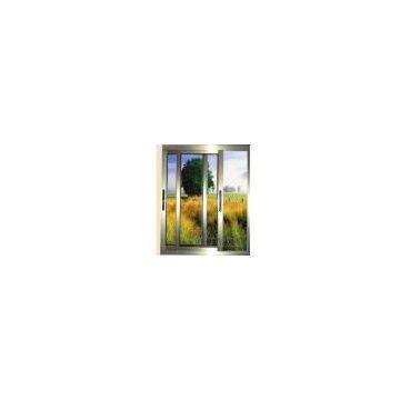 1.0mm - 1.2mm profile thickness integrated insect screens aluminum sliding windows