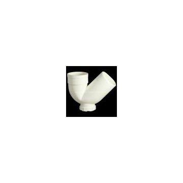 upvc drainage pipes fittings water trap with opening(single socket)