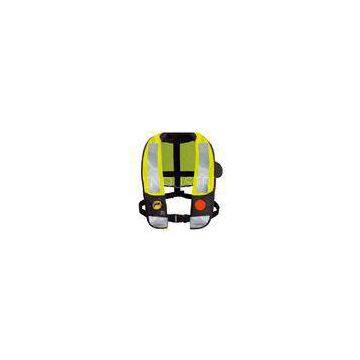 Yellow Mustang Automatic Inflatable Life Vest Auto Inflate Life Jacket