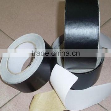 black aluminum foil coated fiberglass tape