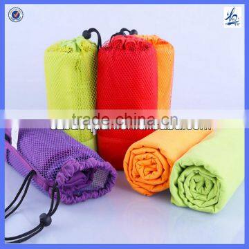 High absorbent mesh bag packing microfibre sport sweat towels