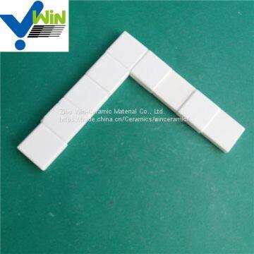 Wear resistant material alumina ceramic mosaic sheet