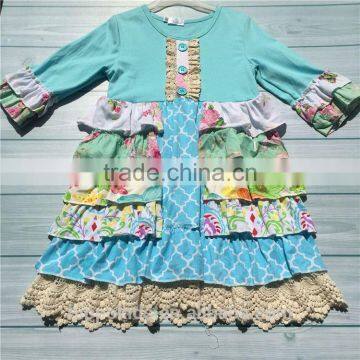 Professional made OEM design silk-stocking new design kids dress