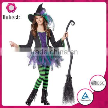 Factory Price witch dance costume for baby girls fantasy party costume for halloween