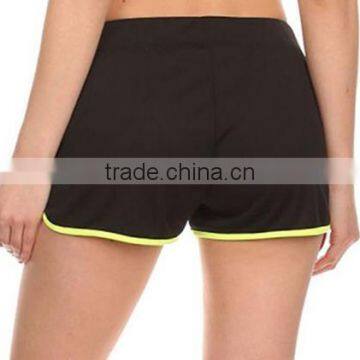 Hot Simplicity Women Sports Shorts Elastic Drawstring Waistband Summer Shorts photo-3
