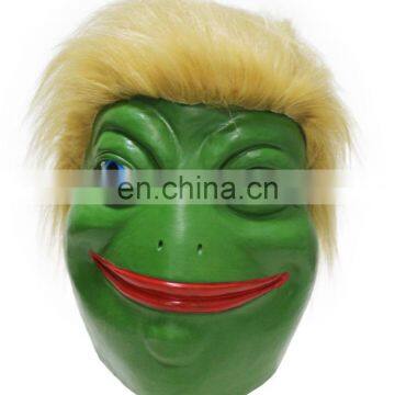 The Frog Pepe Latex comic Meme frog trump mask