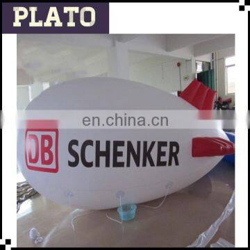 hot 2017 inflatable PVC helium airship large blimp for sale