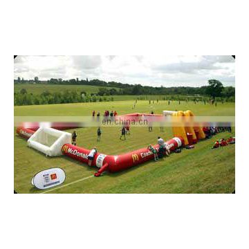 inflatable football rugby pitch