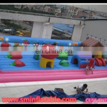 inflatable park amusement m / inflatable fruits Land / kids inflatable amusement park