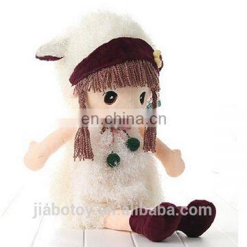 Wholesales Wearing Dress Girl Soft Doll Plush Toy Stuffed Toy Girl Gifts photo-3