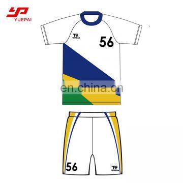 Hot sale sublimation digital printing customized football jerseys