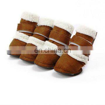 Russia fur boots/pet accessory/dog accessory