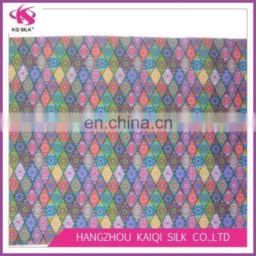 China Supplier Digital Print Silk Fashion Fabric Cotton Silk With Multiple Pattern Silk Blend Cotton Fabric photo-4