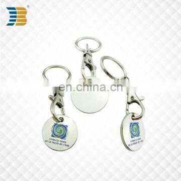 High Quality Custom Soft Enamel Blank Metal Game Trolley Coin Keychain photo-4