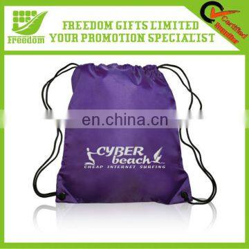 Most Popular Logo Branded Nylon Drawstring Bag