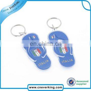 promotion gift plastic keychain with high quality