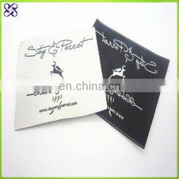 customized fabric woven tags supplier