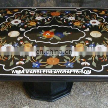 Beautiful Inlay Pietra Dura Table Tops, Stone Inlay Dining Table Tops