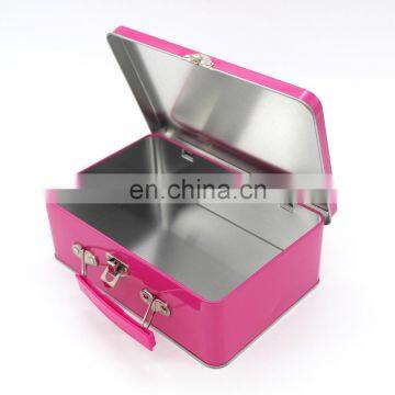 Cartoon Tin Lunch Box 194*130*70mm With Lock and Key for Children photo-3