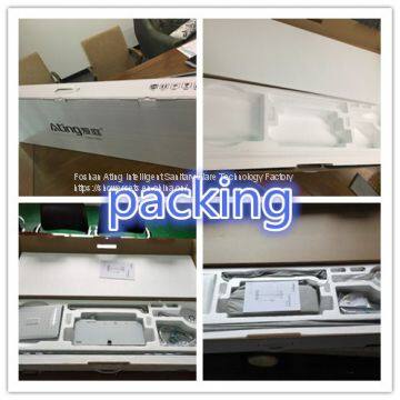 NEW Promotion Rain Shower Sets With Bracket Chrome Colour 3 Functions Foshan Factory photo-5
