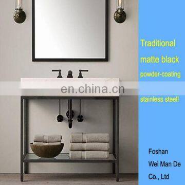 Iron Frame Simple Bathroom Vanity for Amerian Hotel photo-5