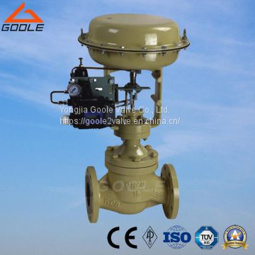 Hcb Cage Type Double Seat Pneumatic Flow Regulating Valve