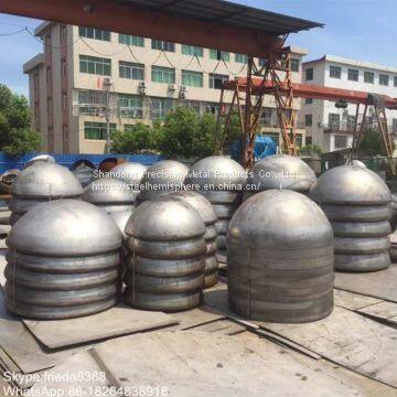 Steel hemispherical Elliptical Dished Head for Pressure Vessel Storage Tanks