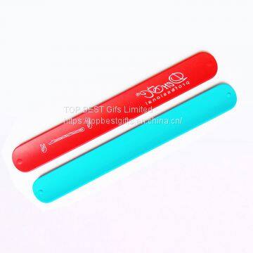 Branded Silicone Slap Bands With Custom Logo photo-2