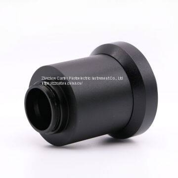 1X Microscope Phototube C-Mount C Mount CCD & CMOS Coupler Cmount Camera Adapter for Leica HC DM Trinocular Stereo Microscope photo-2
