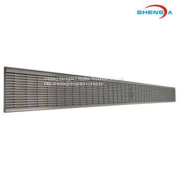 Stainless Steel Flat Welding Sieve Screen for Ground Leakage