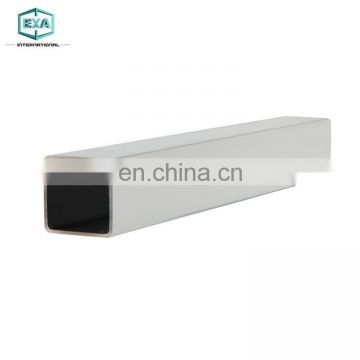 China manufacturer Q195 Q215 gi tube weight of gi square hollow pipe sizes