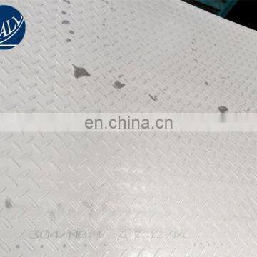 hot rolled 8mm 304 Stainless Steel Checkered sheet