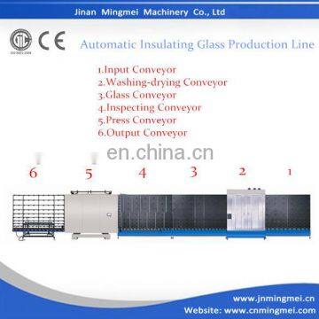 Factory Price Insulating Glass Machinery , Double Glazing Glass production line 2500P