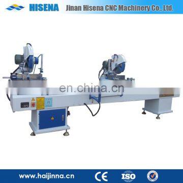 LJZ02--3500 steel core plastic uPVC window door profile cutting window machine upvc machinery