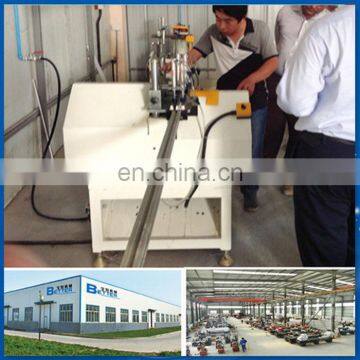 45 degree cutting glazing beads plastic window processing machine