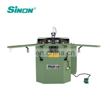 Aluminum door window corner crimping equipment machine