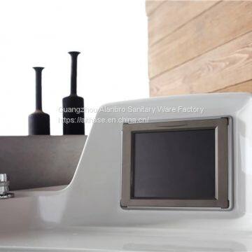 1-2person Selling the Best Quality Cost-effective Products Luxury Whirlpool Hot Tub Massage Bathtub With Pop-up TV photo-3