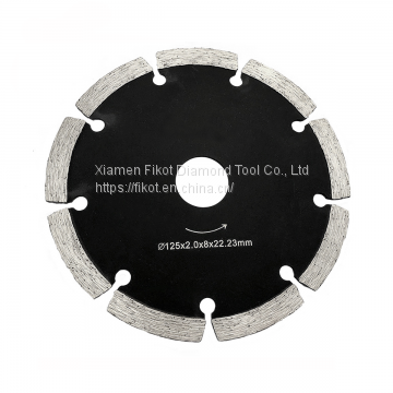 Tiger Segmented Turbo Sandstone Granite Cutting Blade Disc Black