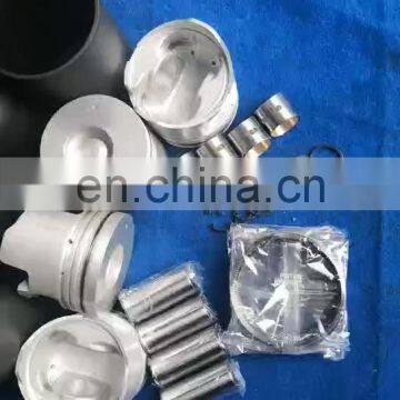 High Qaulaity 4HG1 4HG1T Liner Kit set kits with piston, ring, sleeves for ISUZU truck NPR NQR NHR ELF 4hg1 cylinder liner