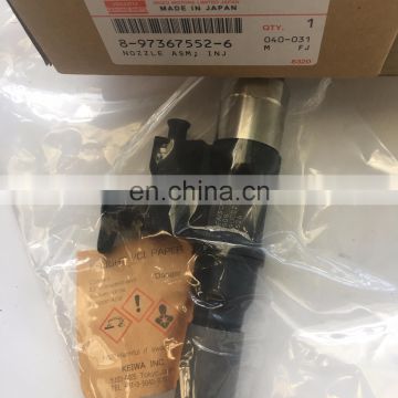 genuine parts Nozzle assembly Suitable for 8973675526 4HJ1/4HL1/6HL1