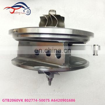 GTB2060VK turbo cartridge 802774-5004S A6420901186 turbocharger chra For Mercedes Benz S 350 BlueTEC OM642LS Euro engine