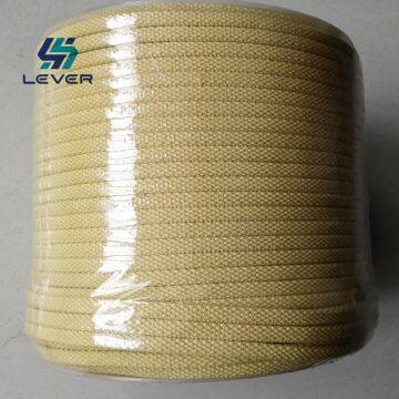 12*4mm Kevlar Cord Aramid Rope Used on Tempered Glass Machine Plant Furnace photo-4