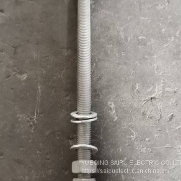 Hot Dip Galvanized Drop Forged US Type Q235 Lifting Long Eye Bolt