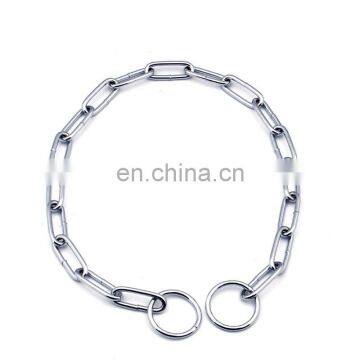 High Quality Poodle Teddy Dog Collar With Double Collar Chain photo-2